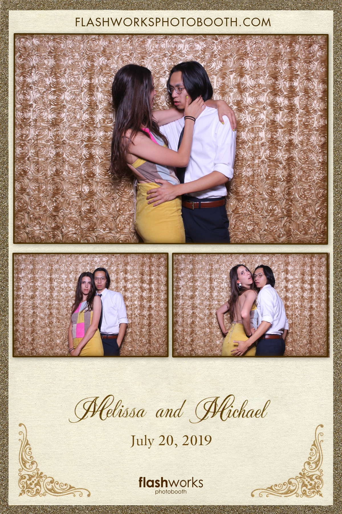 Michael and Melissa's Wedding | View more photos from the event at gallery.flashworksphotobooth.com/u/FlashworksPhotoboothInc/Michael-and-Melissas-Wedding